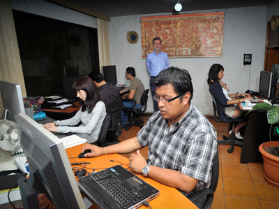 FLAAR web design team in Guatemala