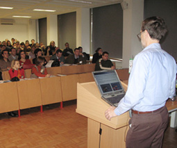 Dr. Nicholas gives two lectures in Antigua Guatemala